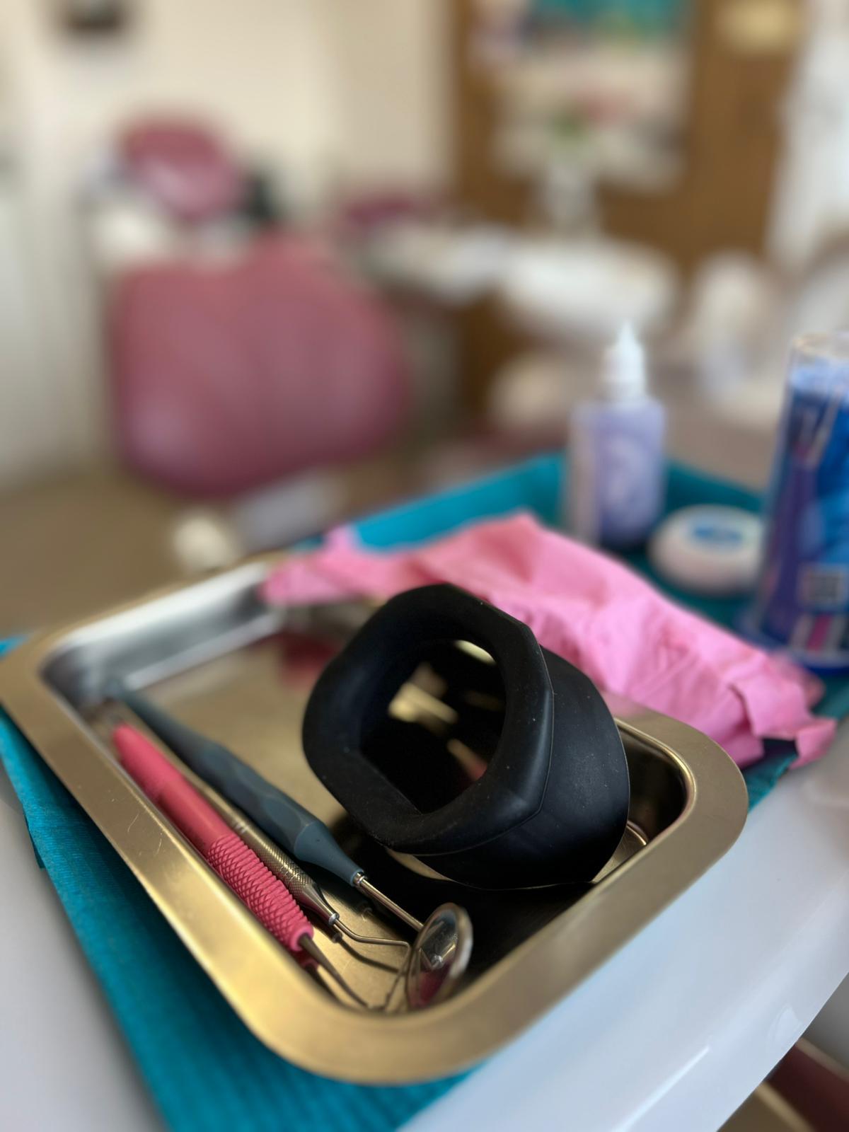 VisionButler preparado en una clínica dental